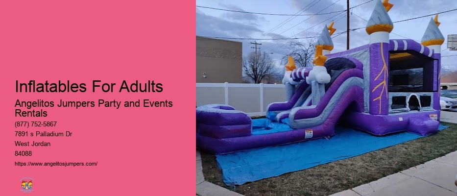 Inflatables For Adults