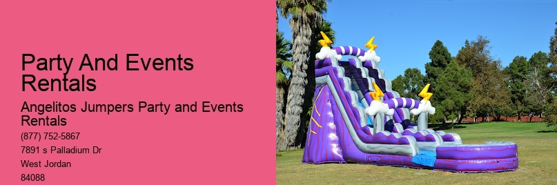 Affordable Party Rentals